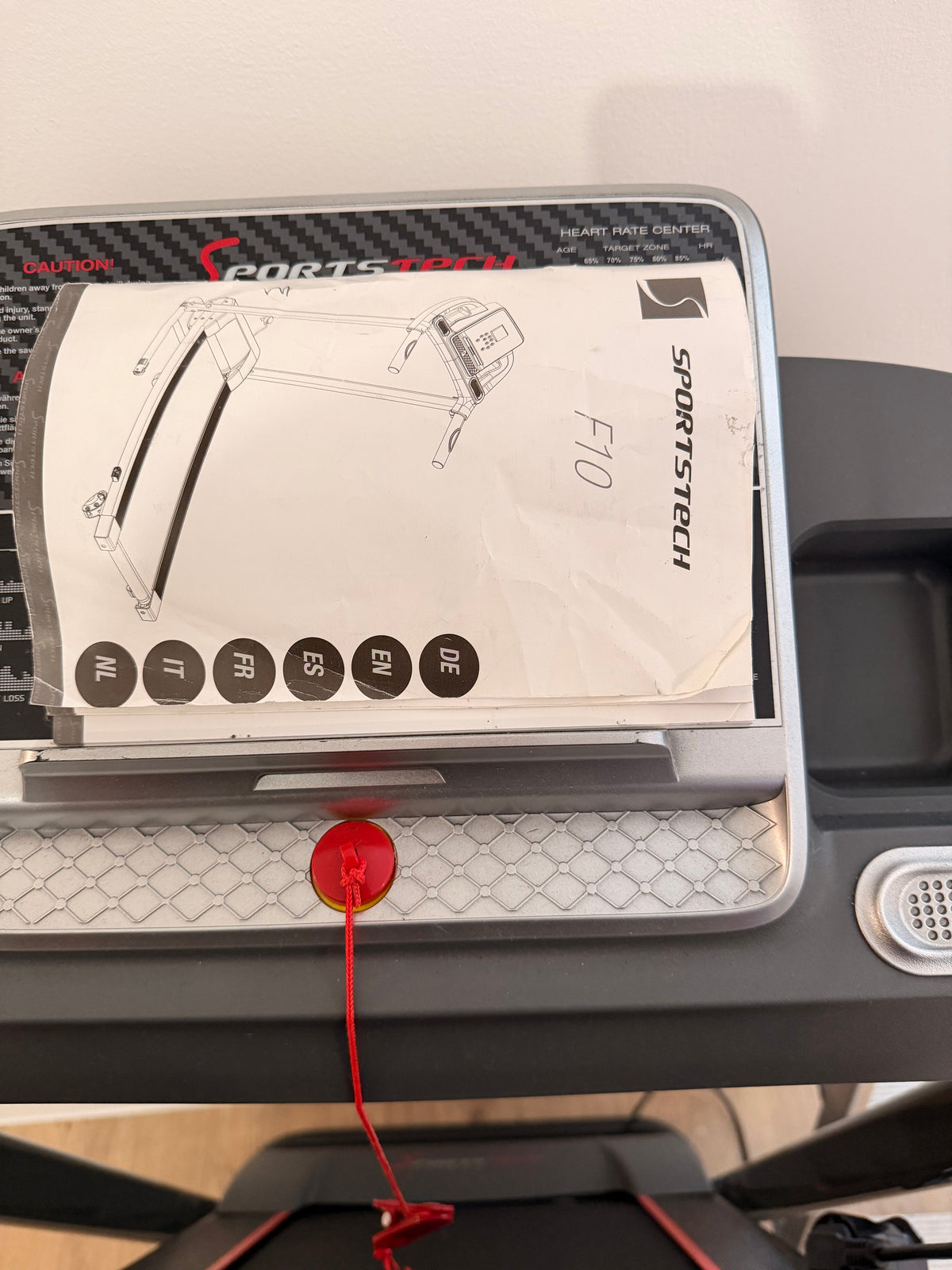 SportsTech F10 Folding Treadmill