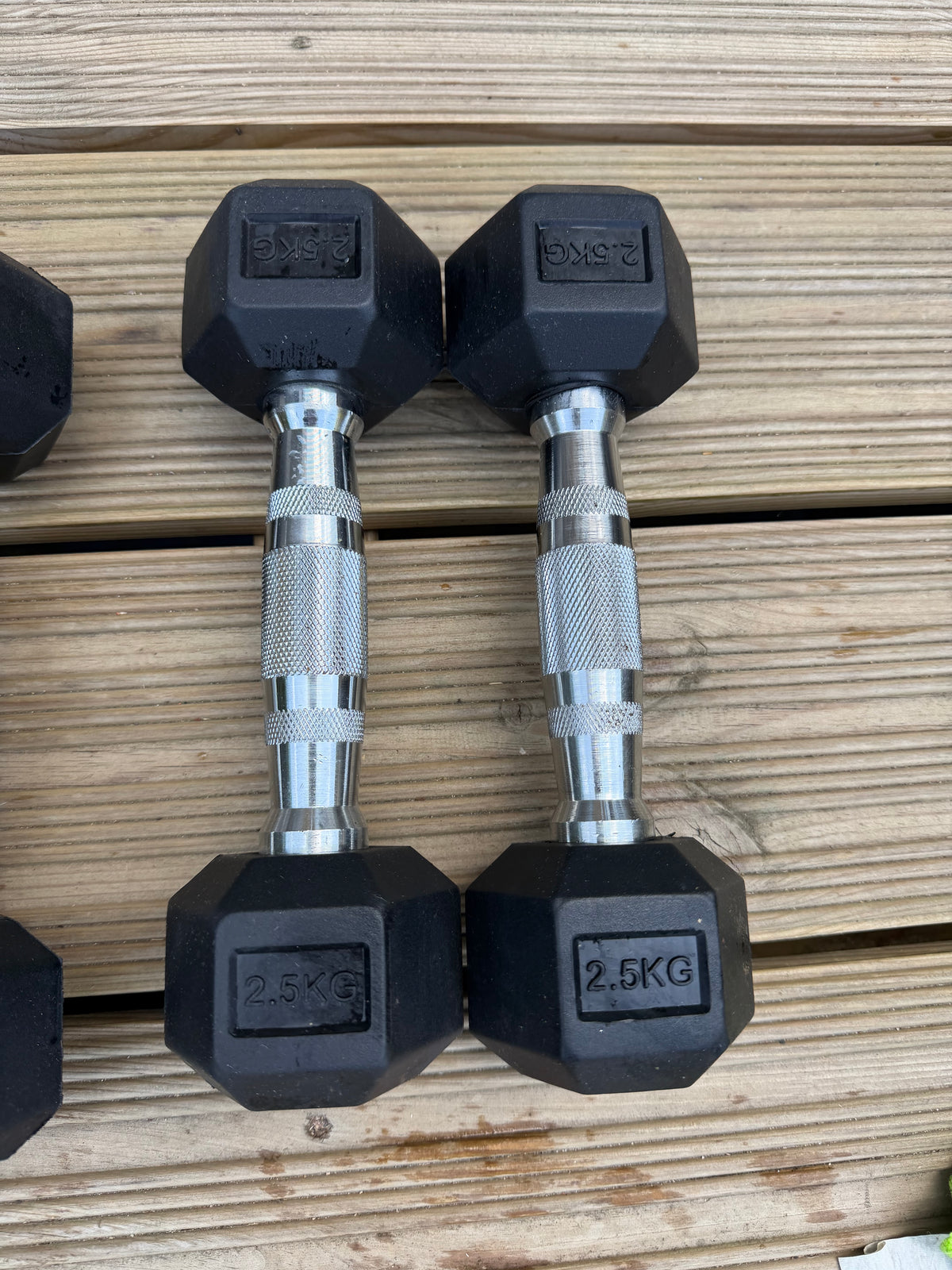 2.5kg Hex Dumbbells Pair