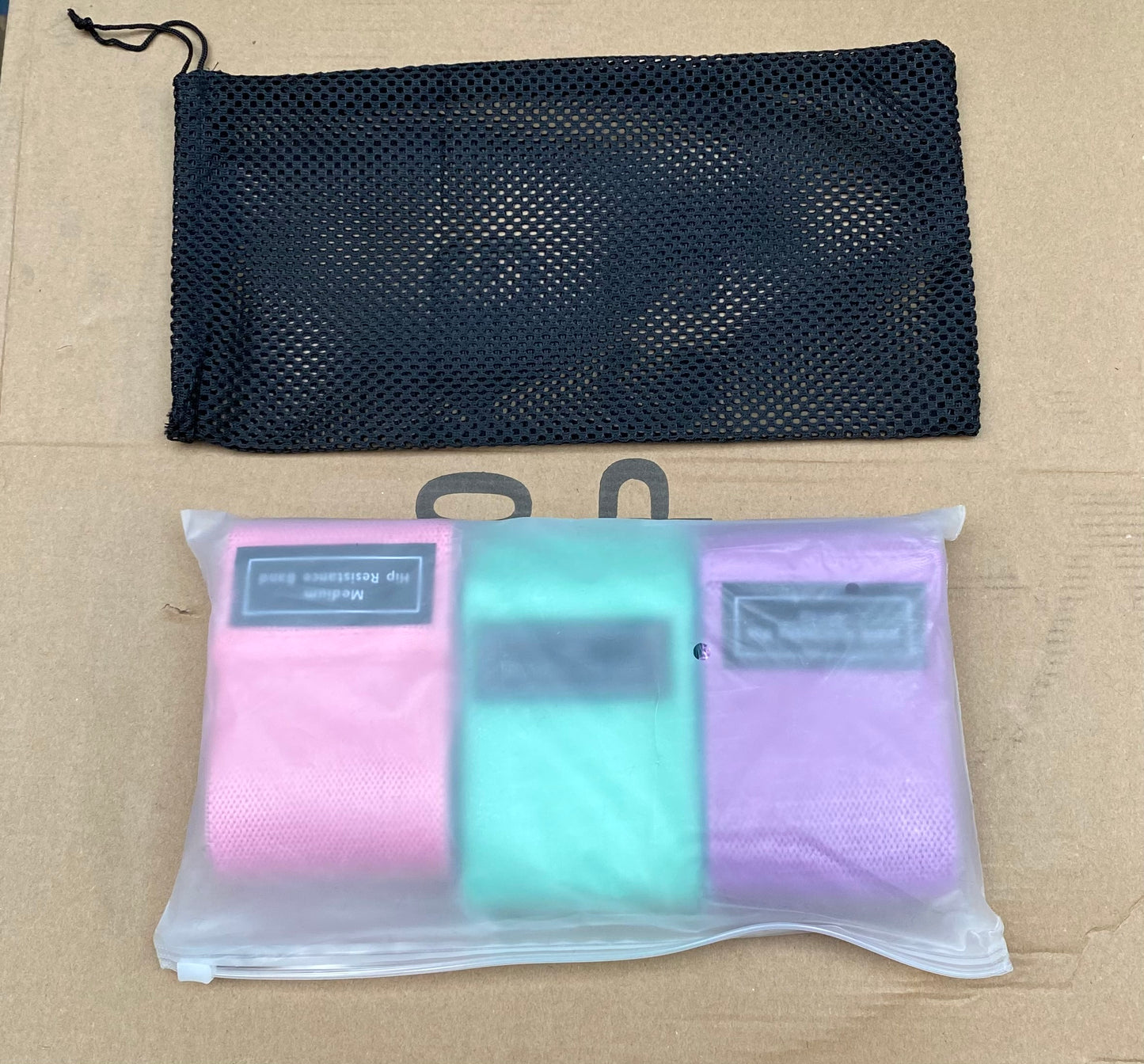 Fabric Resistance Hip Bands 3 Pack