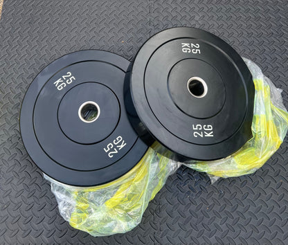 25kg Rubber Bumper Plates Pair