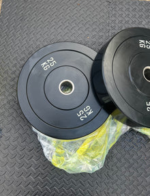 25kg Rubber Bumper Plates Pair