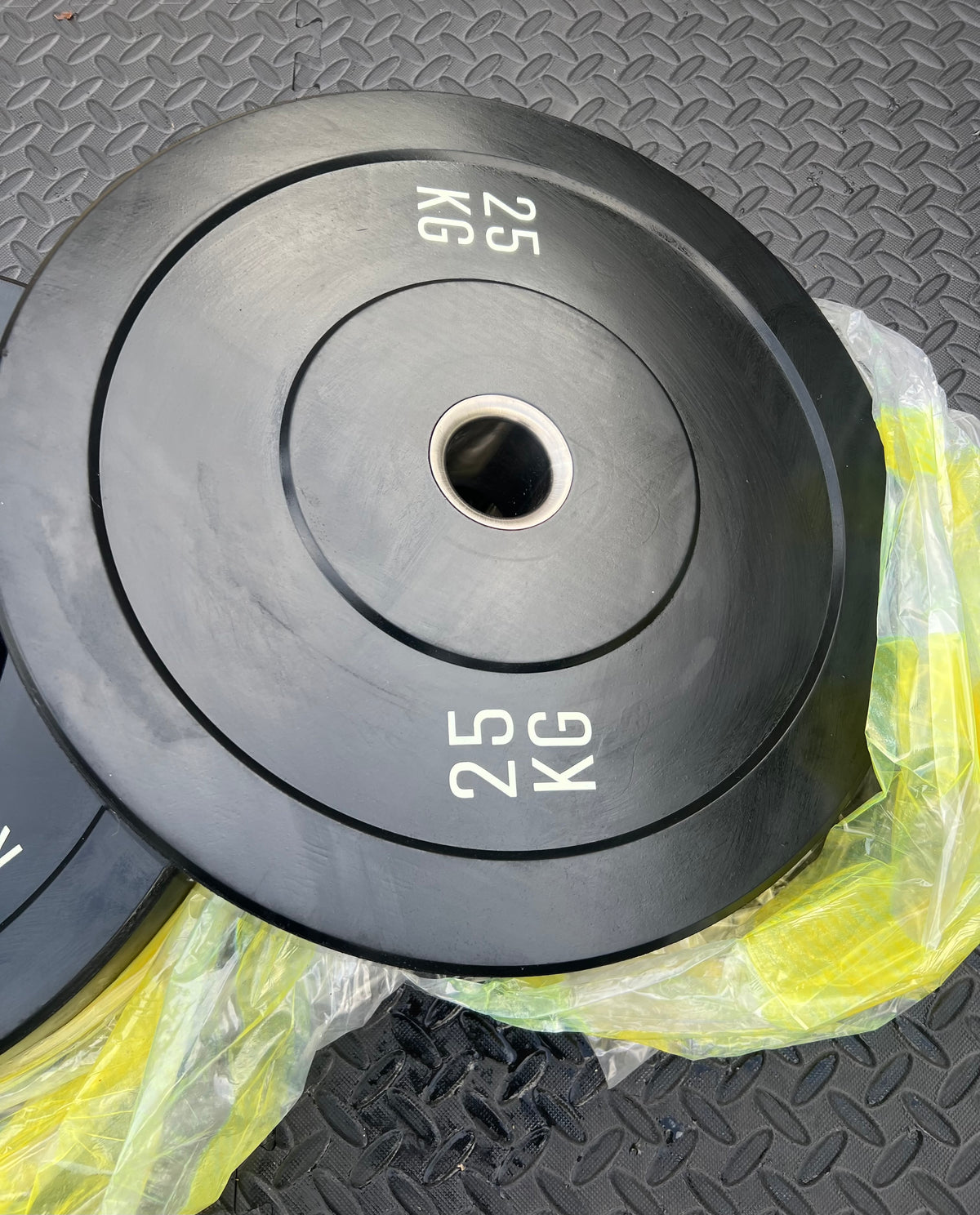 25kg Rubber Bumper Plates Pair