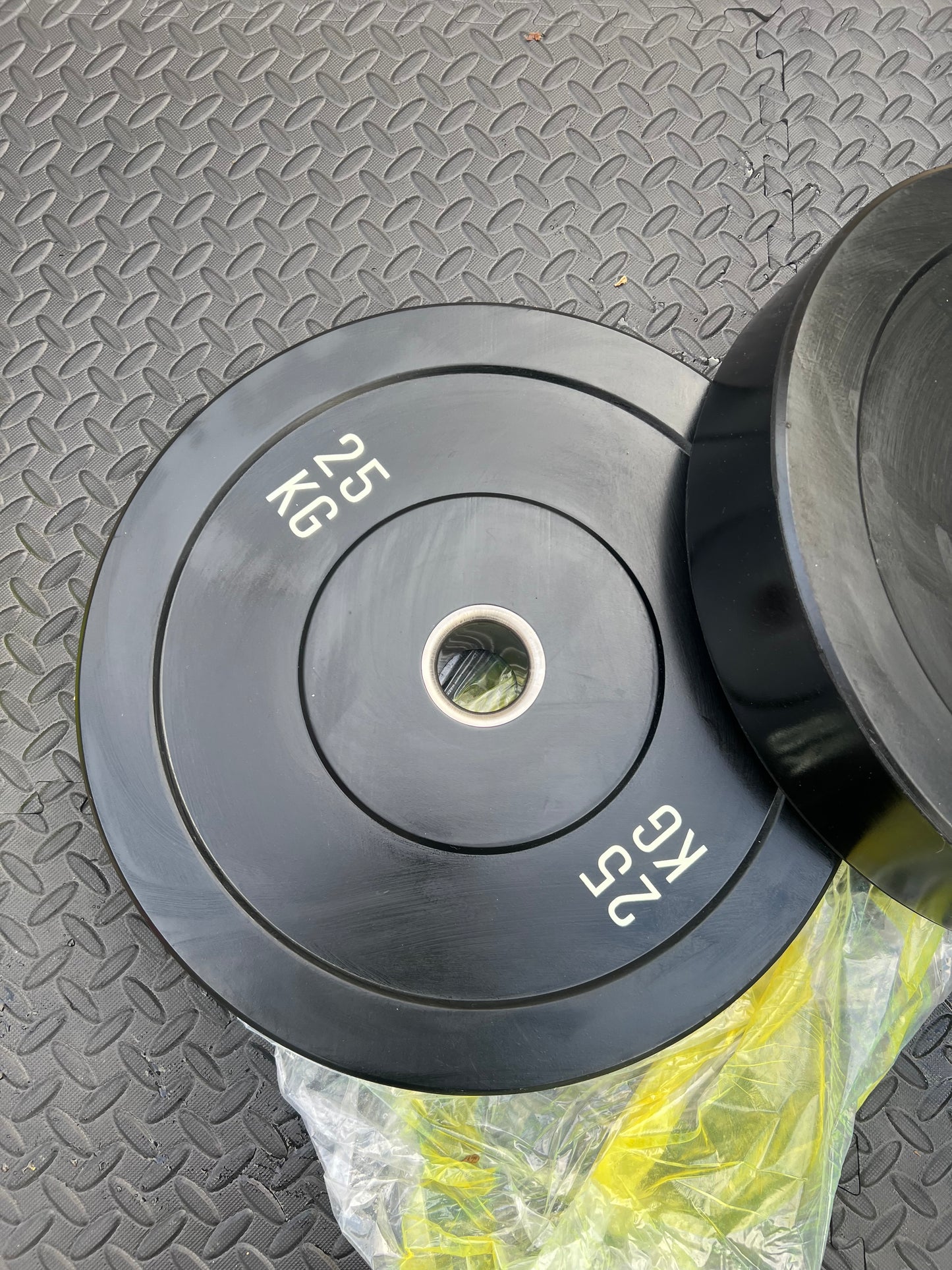25kg Rubber Bumper Plates Pair