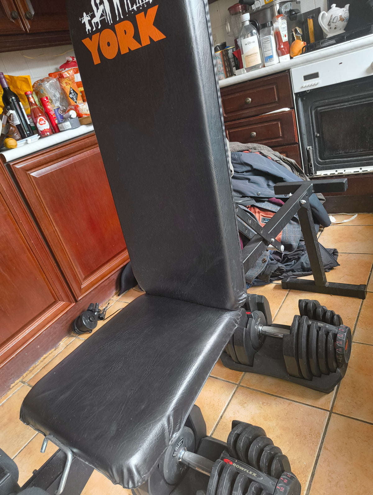 York Adjustable Home Gym Bench